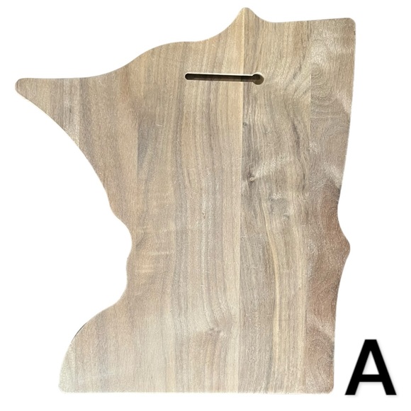 Minnesota State MN Wood Cut Out Wall Art Plank DIY Crafts Decoration Rustic - Picture 3 of 15